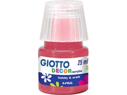 Pintura para Carteles Líquido GIOTTO Decor Acrílico Rojo Carmín (25ml)