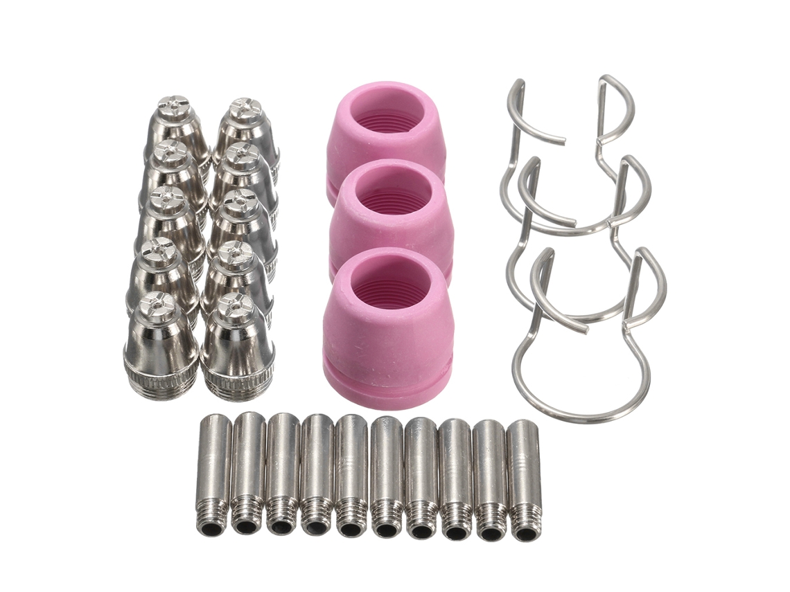Kit De Acessórios Para Torcha De Plasma 26 Peças Sg-55 Ag-60 Wsd-60p Bico De Corte