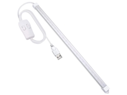 Barra De Luz Led Para Debajo De Gabinetes, 3 Temperaturas De Color, Con Imanes, Usb, Dc5v, 48 Leds