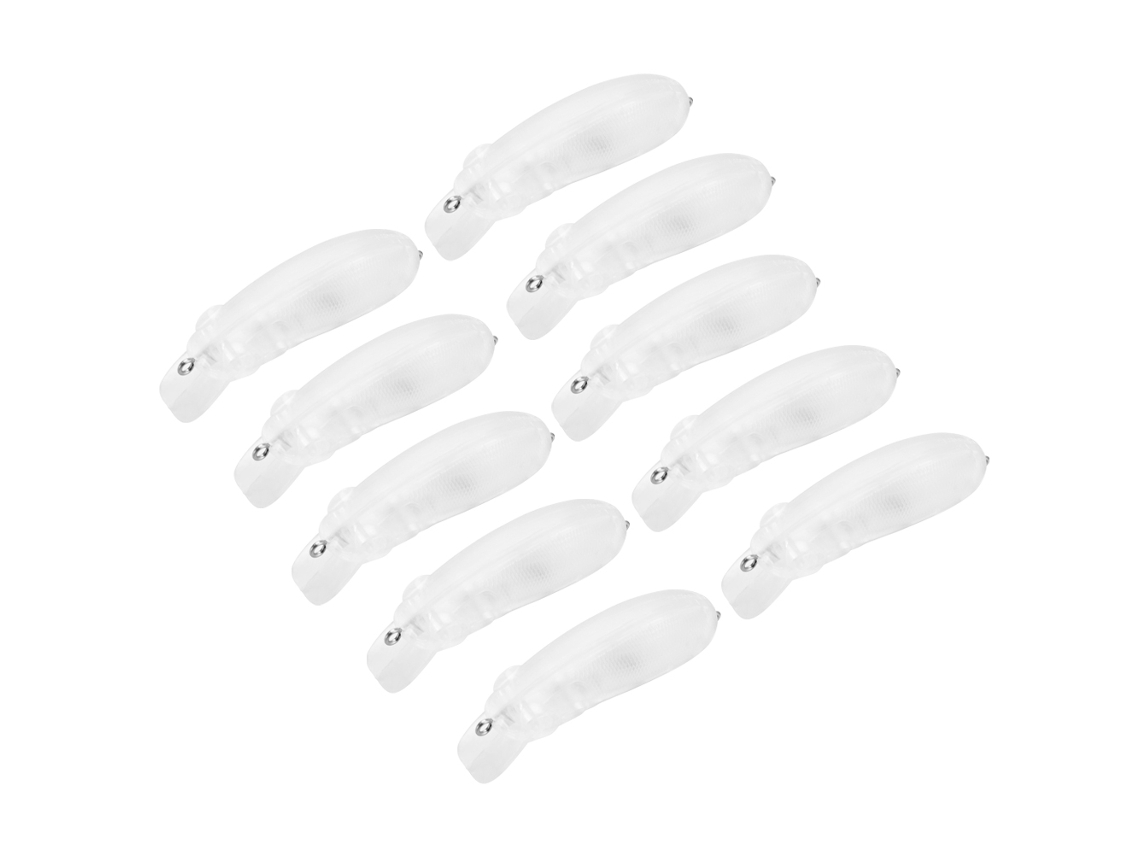 10 Piezas De Cebo Duro Minnow Sin Pintar Accesorio De Equipo De Pesca Diy