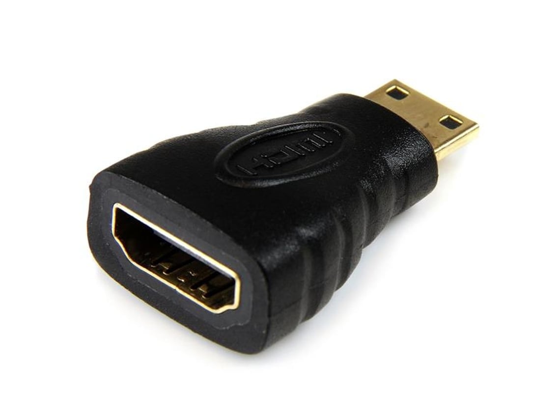 Adaptador Mini Hdmi - Negro, Resolución 4k Para Portátil, Tv, Monitor Y Juegos.