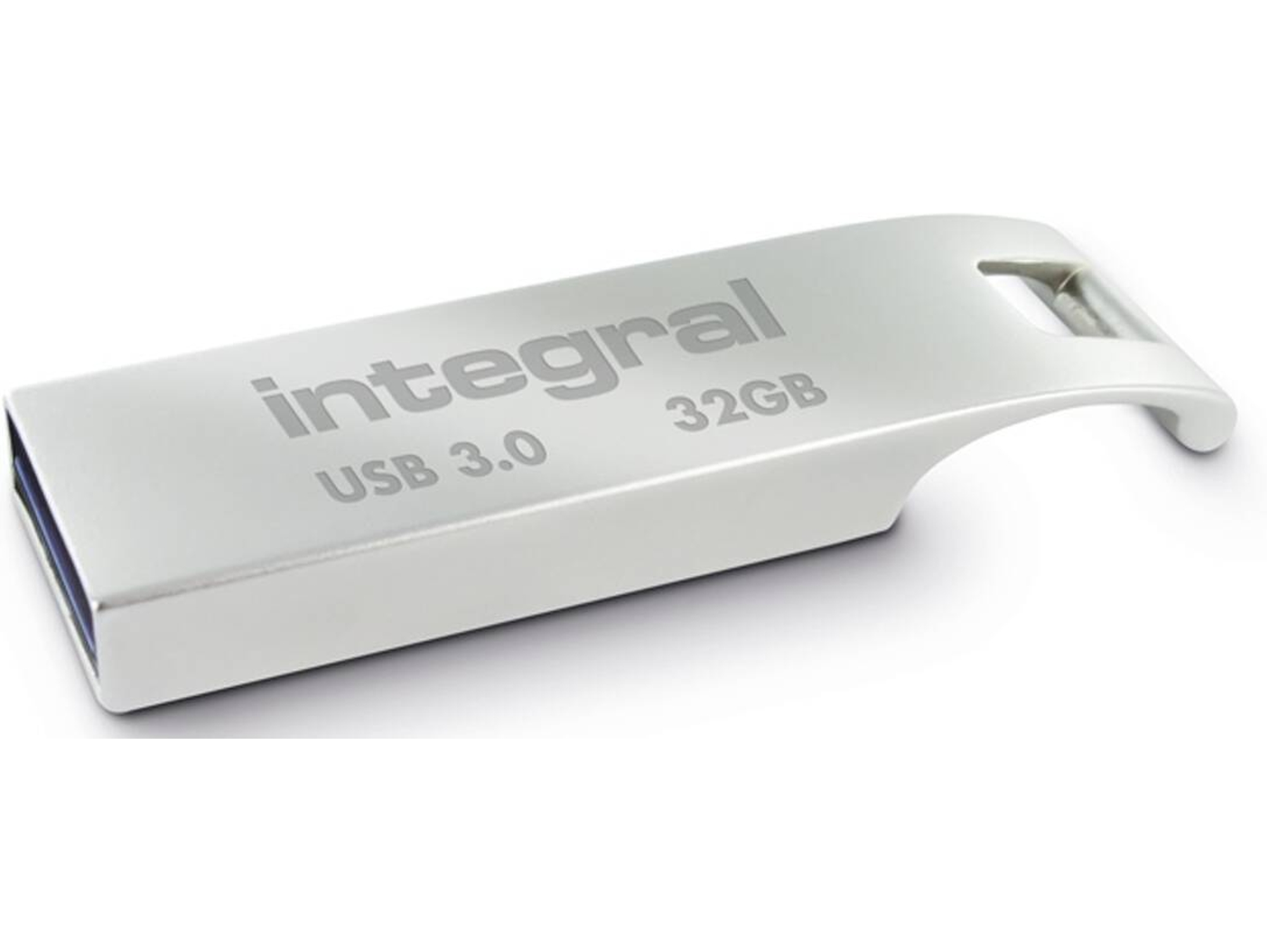 Pen USB INTEGRAL Metal Arc (32 GB - USB 3.0 - Plata)