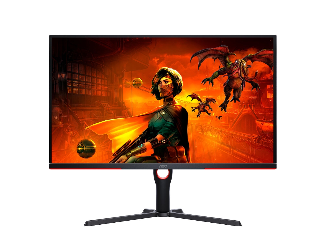 Monitor Gaming AOC U32G3X/BK (Negro - IPS - 32" - 4K Ultra HD - Enchufe EU - 1 ms)