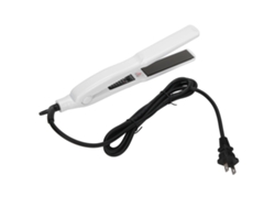 2026-plancha De Cabelo Elétrica Profissional De Uso Dual Para Alisar E Rizar Cabelo (branca)