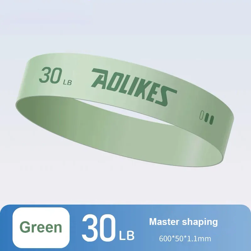 (verde) Banda De Resistencia, Entrenamiento De Yoga Y Fitness, Sentadillas