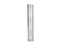 Tubo cilíndrico grande para ahumar, capacidad 30,6 x 5,3 cm, para barbacoa