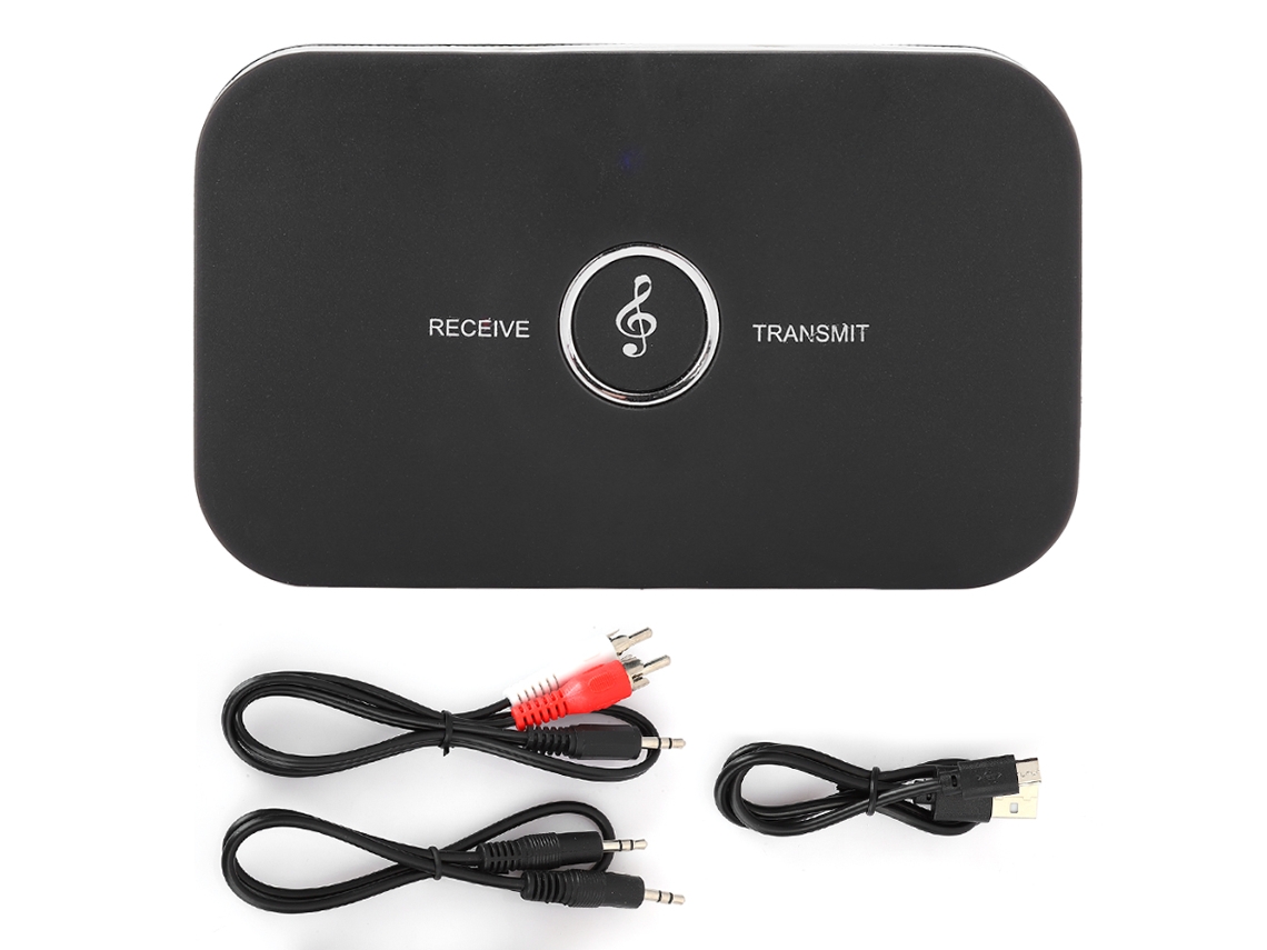 Transmisor/receptor Bluetooth 5.0 2 En 1 Con Adaptador De Audio Inalámbrico Auxiliar De 3,5 Mm