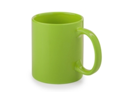 Taza de cerámica esmaltada brillante de 370 ml