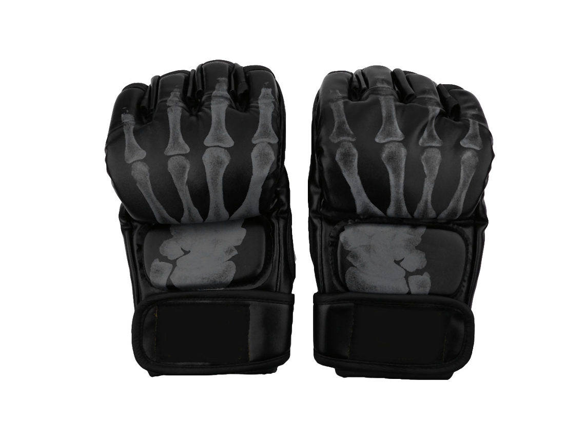 JILLIOPER Guantes de Boxeo para Golpes, Lucha, Muay Thai, Kickboxing, Grappling, Saco de Arena Negros