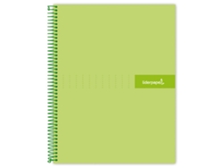 Cuaderno LIDERPAPEL Crafty Séries 90g/m² verde (A5)