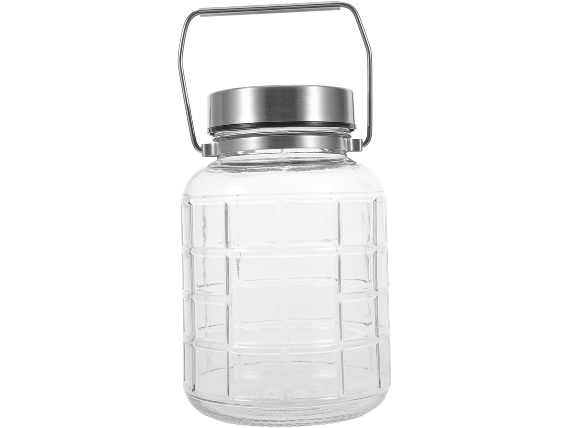 Contenedor De Vidrio, Recipiente De Fermentación De Vidrio Con Válvula De Ventilación Automática Erm Container