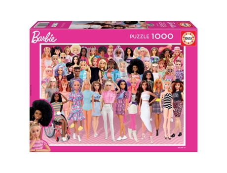 Puzzle EDUCA Barbie 19268 (Edad Mínima: 14 años - 1000 Piezas)
