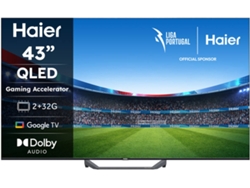 TV HAIER H43S80FUX (QLED - 43'' - 109 cm - 4K Ultra HD - Smart TV)