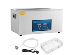 Limpiador ultrasónico de doble frecuencia Succebuy de 22 L con calentador para joyería