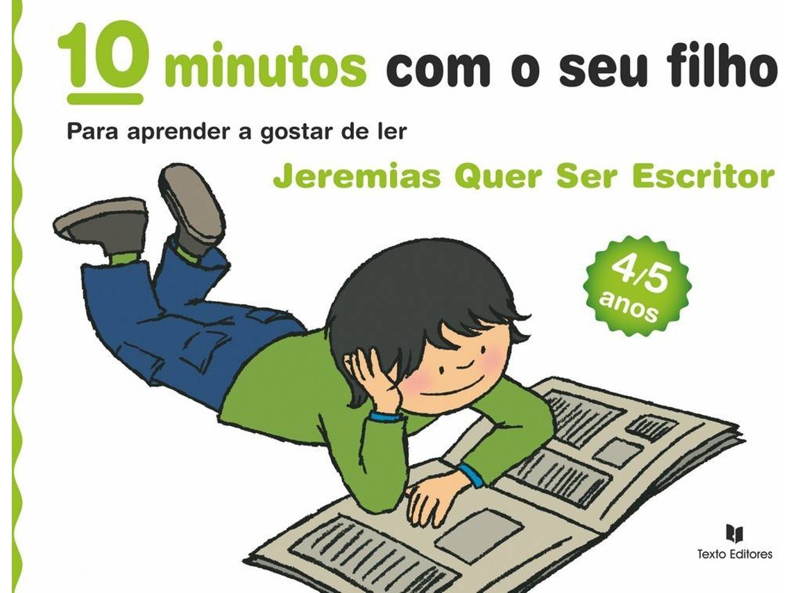 JEREMIAS QUER SER ESCRITOR 4/5 ANOS $B8
