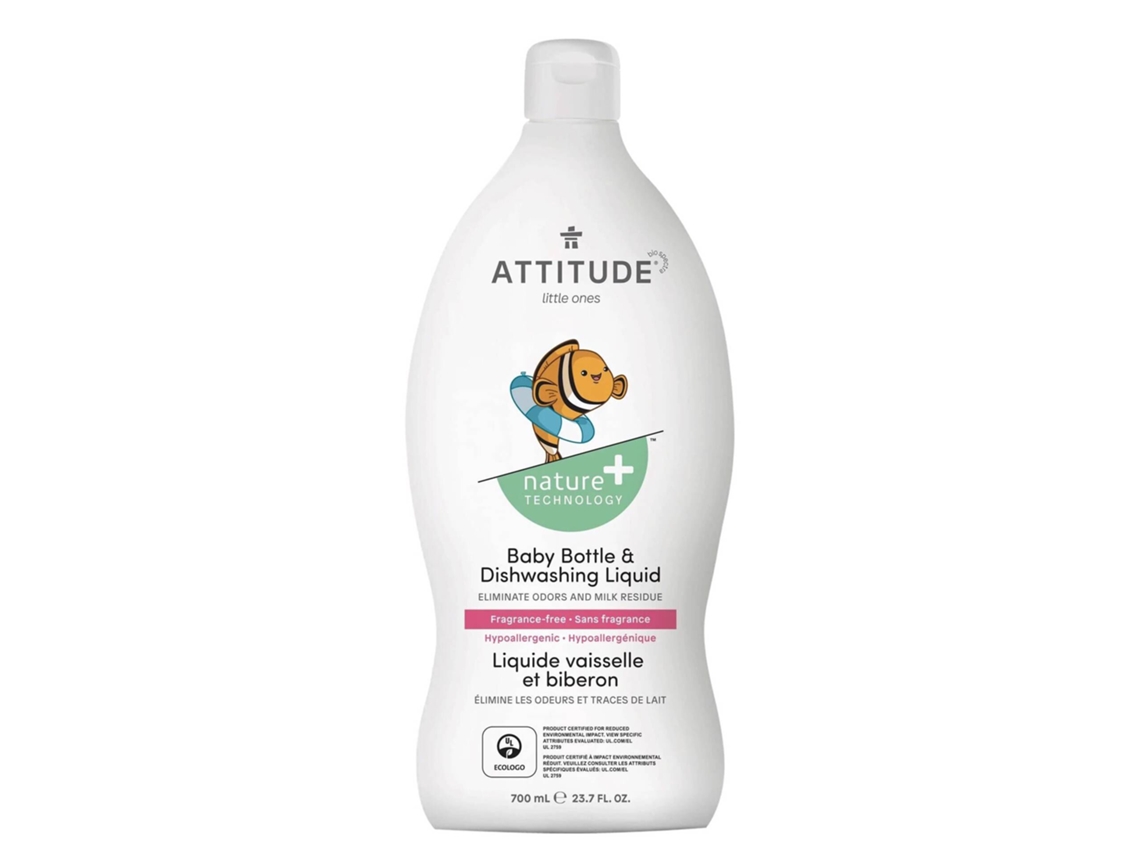 Detergente líquido para lavavajillas sin perfume
