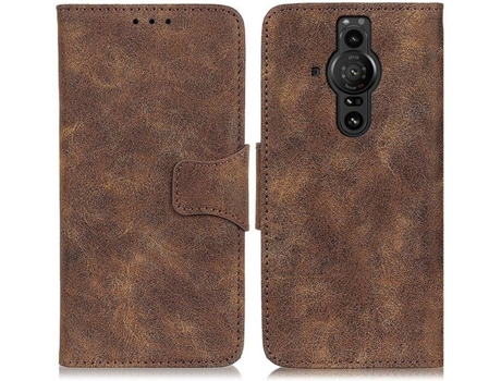 Funda Sony Xperia Pro-I HFS-HOUSE Vintage (Marrón)