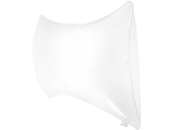 Almohada Inflable Plegable De Pvc Transparente De 40 X 60 Cm.