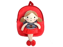 Mochila MUNICH Hug Me MuÒeca Rojo 28cm
