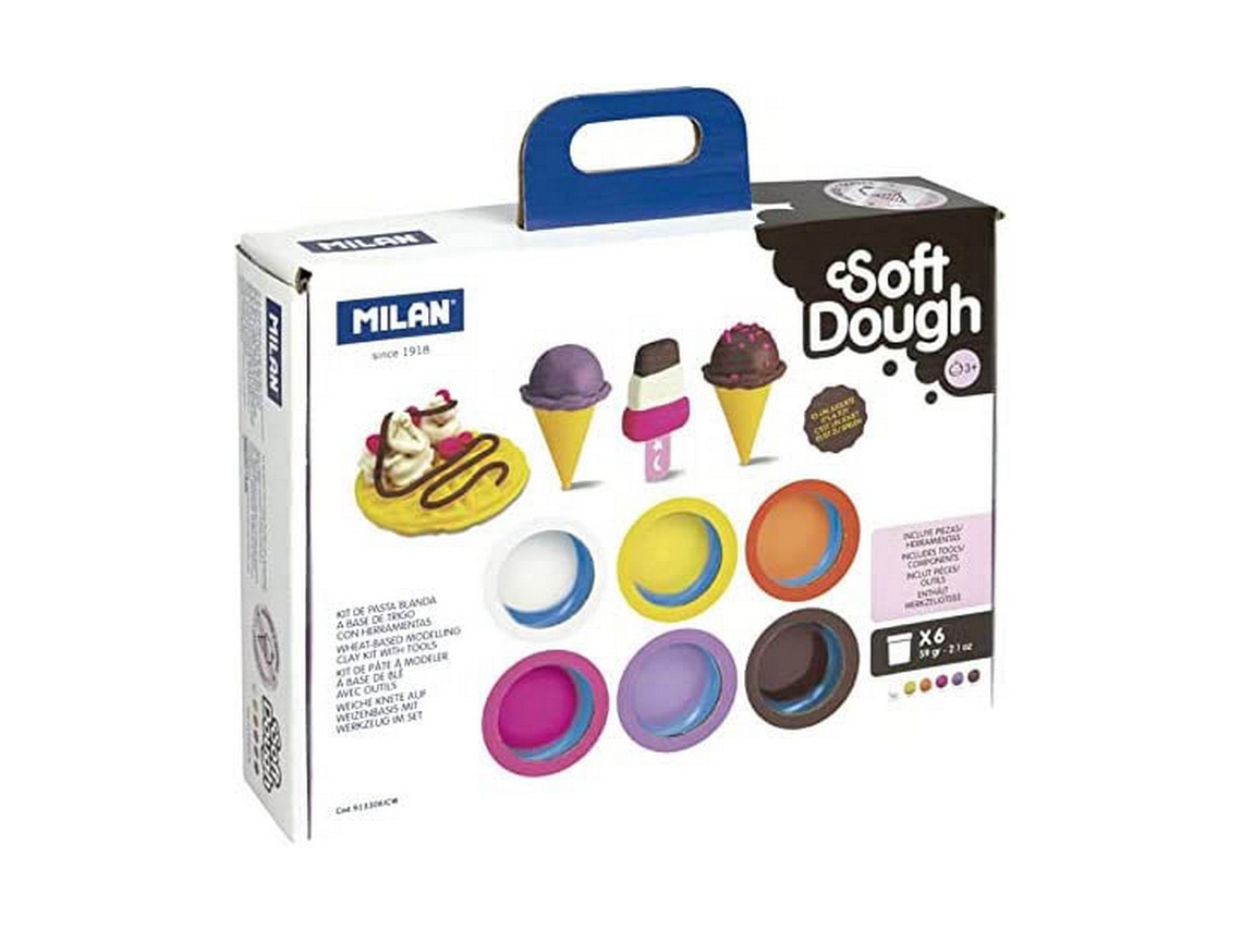 Plastilina MILAN Helados Y Gofres Trigo