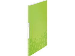 Carpeta LEITZ WOW 20 bolsillos Verde (A4 - Capacidad: 40 hojas)