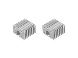 2x For V6 Single Head Hot End Radiator Diy Heat Sink All Metal Heat Sink 3d Printer Accessories 30x30mm