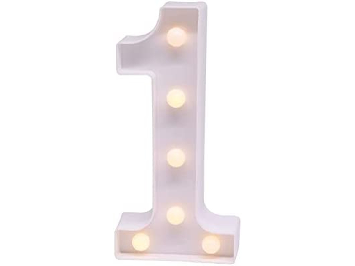 Letras com Luzes Led para Decoração de Interiores 1