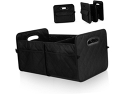 Organizador Plegable Y Espacioso Para Maletero De Coche Con Compartimentos Separados Para Almacenamiento Portátil.