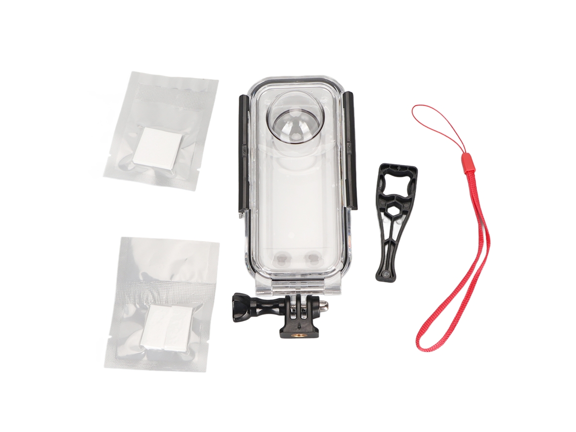 Estuche Impermeable De 40 M Para La Carcasa De Buceo Insta360 X3 Con Película Antihumo.