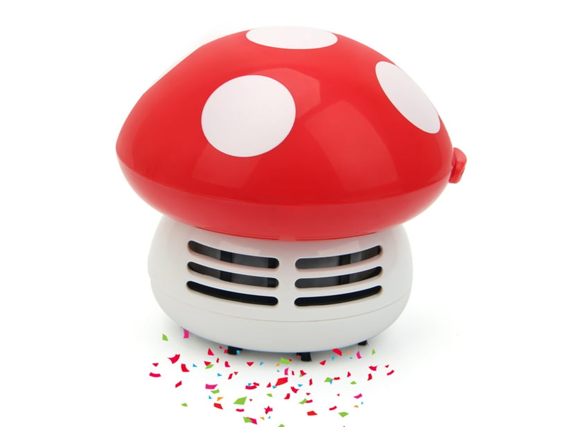 Mini Aspirador Portátil Vermelho
