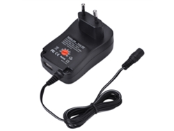 Adaptador Universal De Energia Ca/dc 5v 2.1a Porta Usb 6 Pontas 3v/4.5v/5v/6v/7.5v/9v/12v 30w