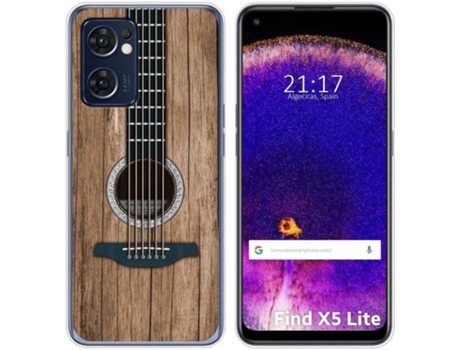 Carcasa Oppo Find X5 Lite 5G TUMUNDOSMARTPHONE Dibujos Madera 11 Multicolor