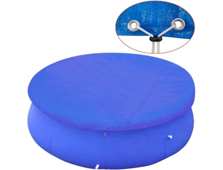 Cubierta para piscina sobre el suelo redonda 450-457 cm