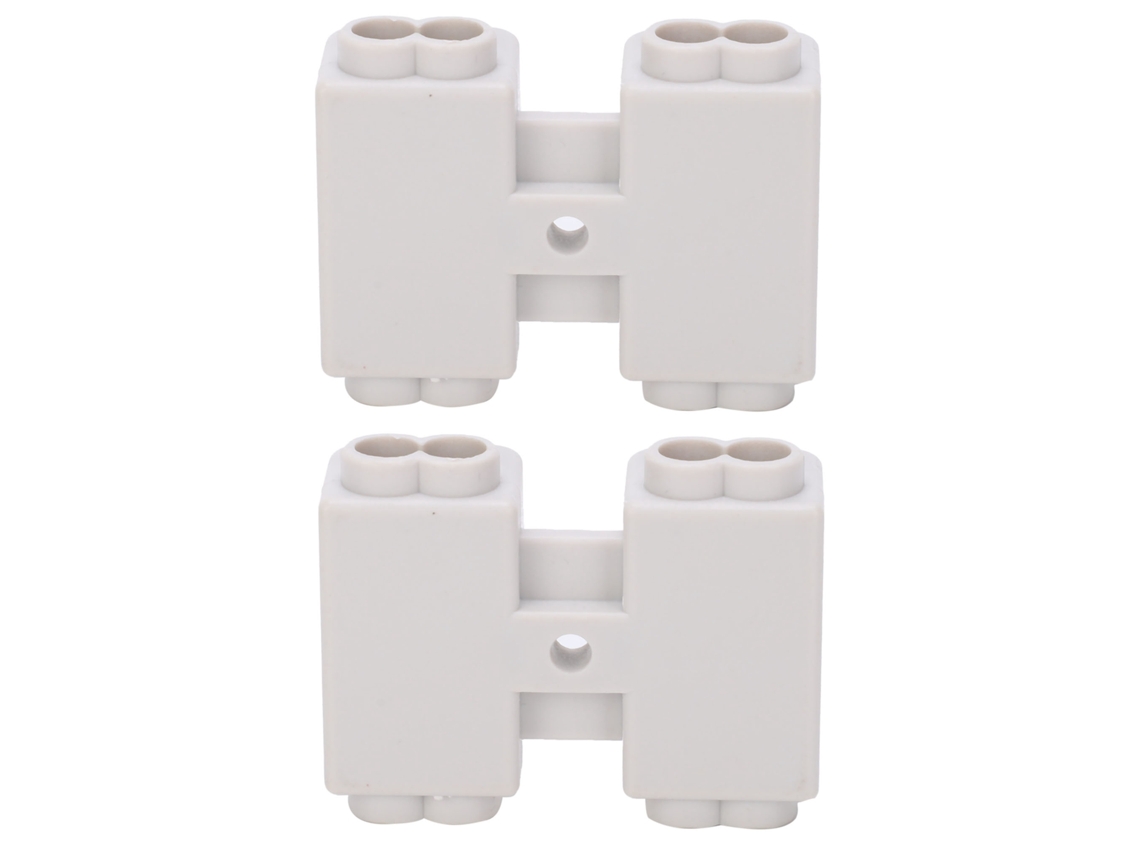 Yncm2026-2pcs Separador Principal De Alta Potencia Zk1306 Bloque Terminal Cableado T-forma 2 Posiciones 400v 60a