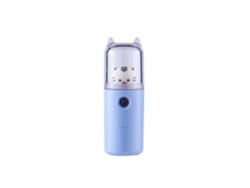 Linjou Spray Facial Hidratante 30ml Recargable, Portátil, Azul