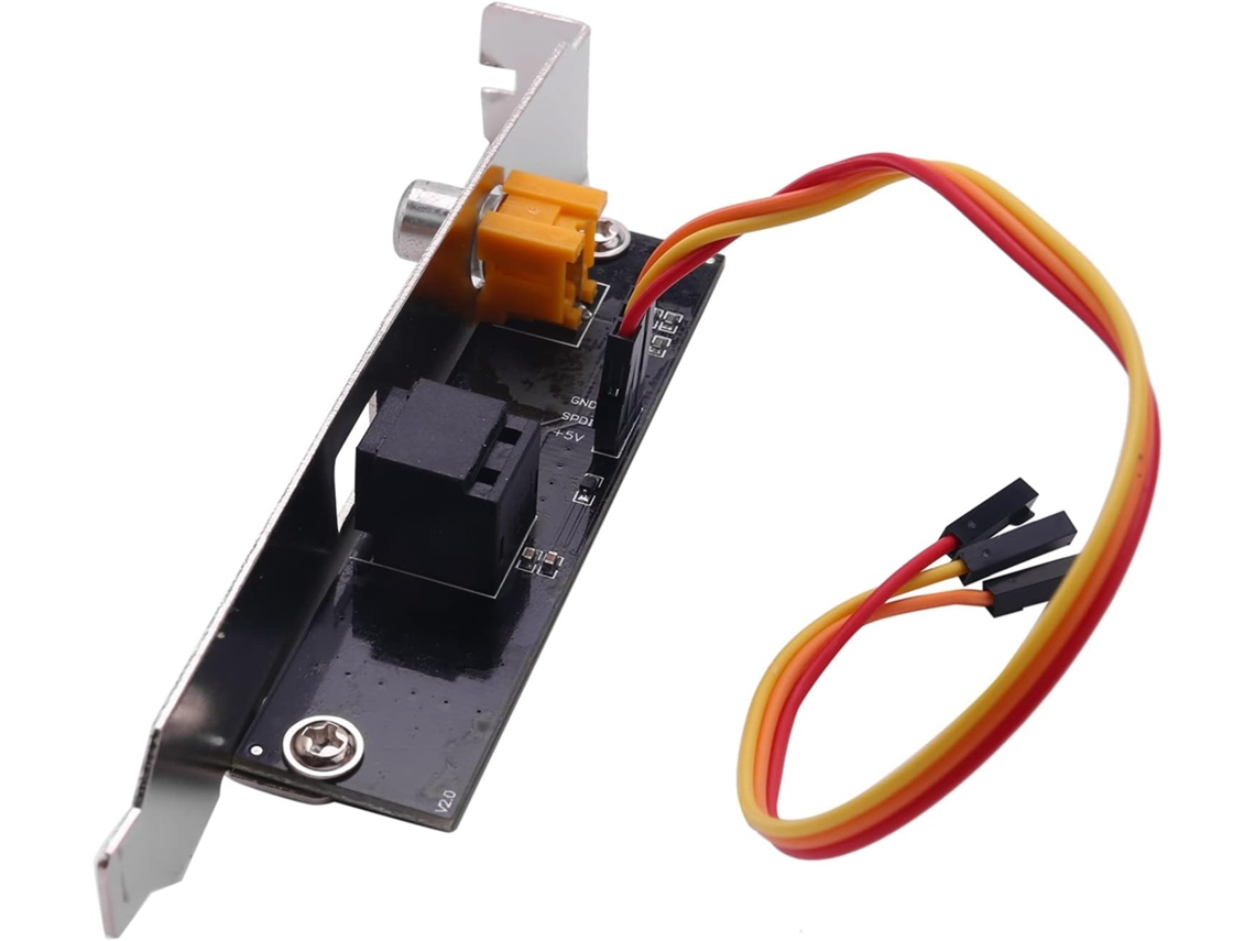 Placa Base Compatible Con Spdif Para Salida De Audio Digital Óptica Y Rca