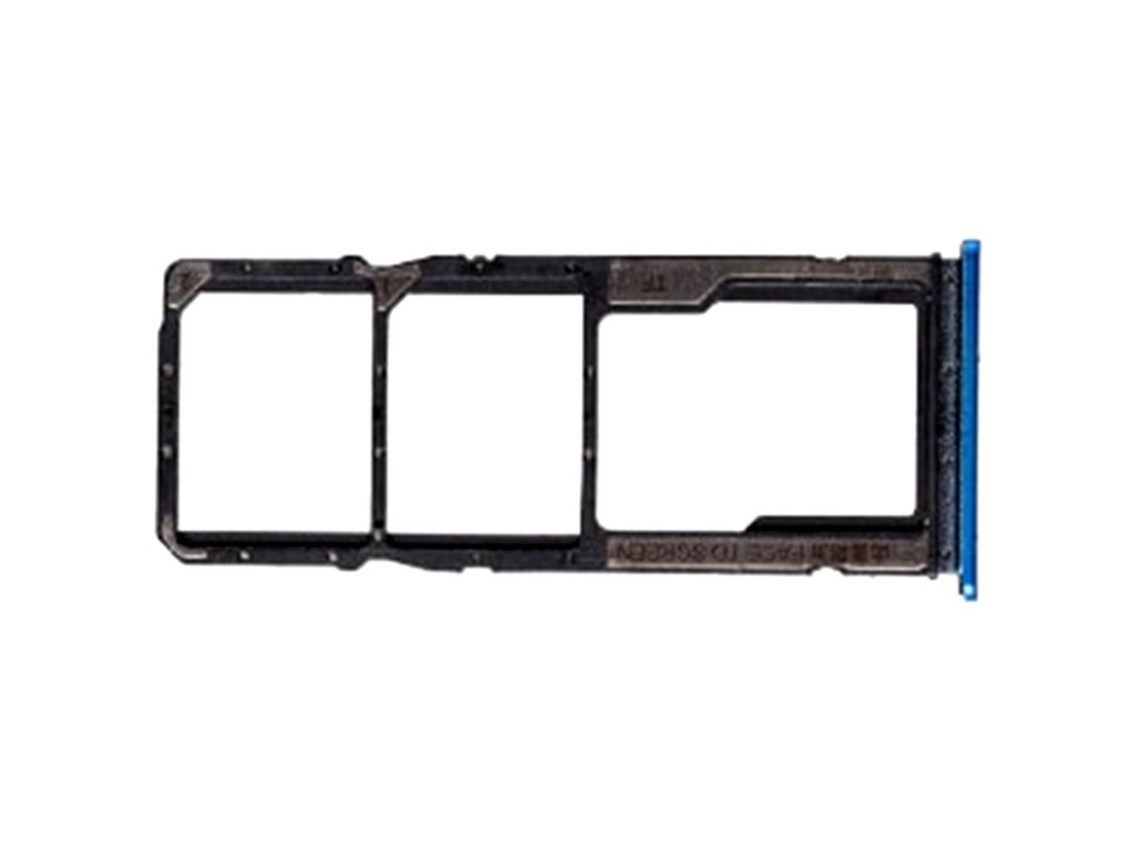 Bandeja Sim Para Xiaomi Redmi 8 Adaptador Micro Sd Tarjeta Repuesto Azul