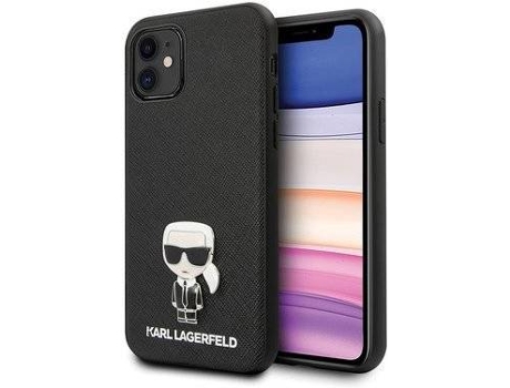 Carcasa iPhone 12 Mini KARL LAGERFELD Blanco