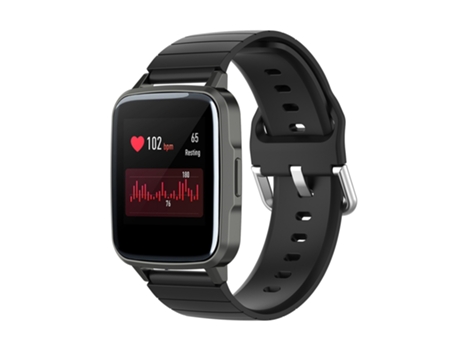Correa de reloj inteligente para Xiaomi Haylou Smart Watch LS01 / Smart Watch 2 LS02 Correa de silicona, Talla: 19 mm (negro)