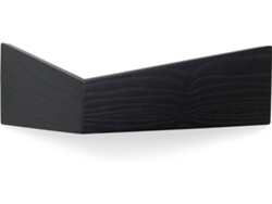 Estantería WOODENDOT Pelican S (Negro - Madera - 31x23x14 cm)