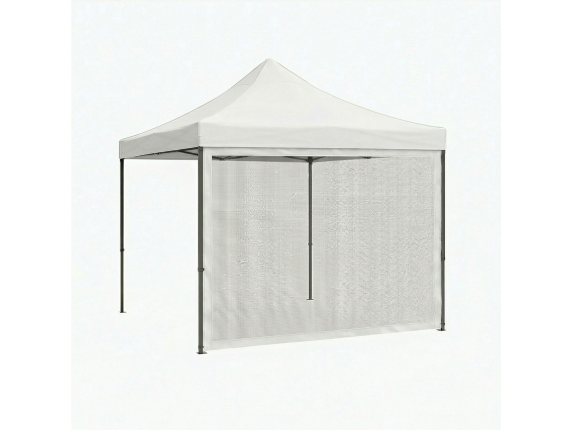 Mosquitera De 300x200h Cm Para Cenador De Jardín Blanco