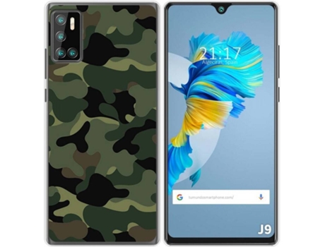 Carcasa Cubot J9 TUMUNDOSMARTPHONE Camuflaje Multicolor