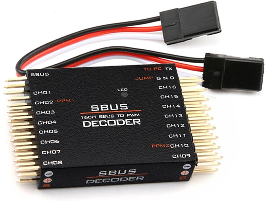 Convertidor Receptor Sbus A Ppm De 16 Canales Para Equipos Fotográficos