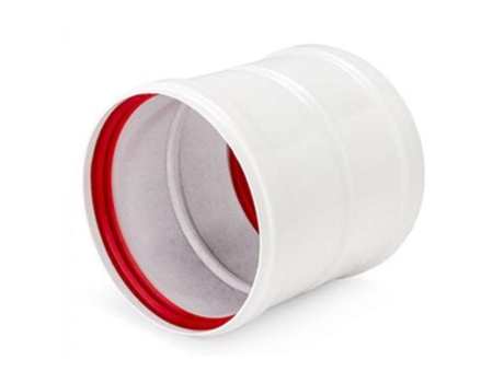 Manguito union tubo 110 blanco