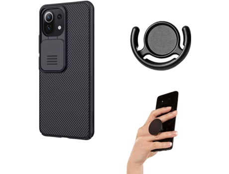Carcasa, Popsocket y Soporte Xiaomi Mi 11 Lite 4G Camshield Nillkin
