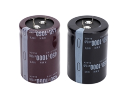2 Condensadores Electrolíticos Cilíndricos De Aluminio De 1000 Μf, 450 V, 105 ℃, 35 X 50 Mm, Para Circuitos Y Fuentes De Alimentación.