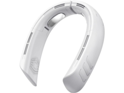 (blanco) Potente Ventilador De Cuello Portátil - 6000 Mah - Ajustable 360° - Sin Aspas - Usb
