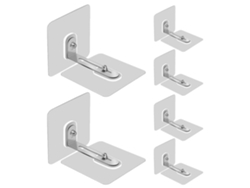 Anclajes Adhesivos De Pared Para Muebles, Sin Taladro, Correas Antivuelco Para Muebles A Prueba De Bebés