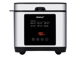 Steba Germany DF 150 1200 W Freidora con función de temporizador, ajuste continuo de temperatura con pantalla de acero inoxidable