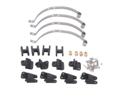 Accesorio Amortiguador Rc, Orejetas De Suspensión De Aleación De Zinc Para Coche De Control Remoto P06